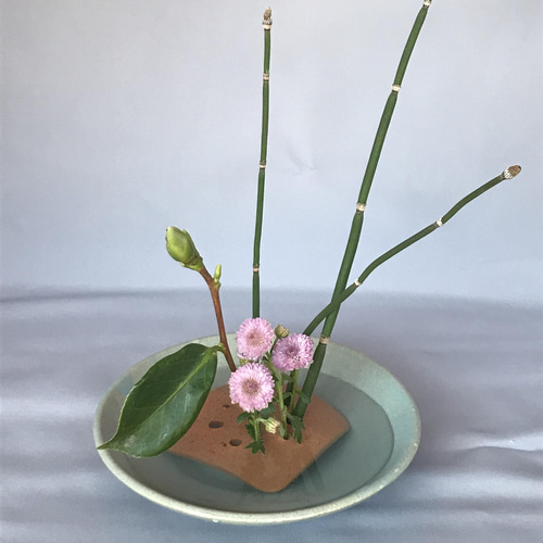 陶器の剣山（けんざん）大•小セット 一輪挿し・花瓶・花器 miraku 通販