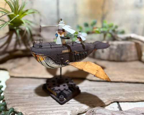 クジラの飛行船2022 立体・オブジェ jucon 通販 13287519｜Creema