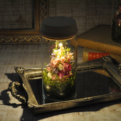 ランタンやドライフラワー等のスタンドにどうぞ♪︎ フラワースタンド アイアン製 三輪車 花台 ポット1点 簡単組立品 鉢