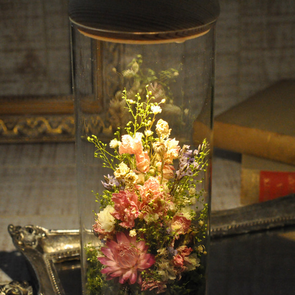 ✽母の日におすすめ✽【 pink×purple Lsize】✽優しくお花を照らす✽心安らぐ lamp flower 12枚目の画像