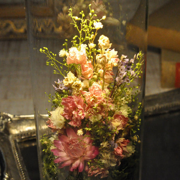 ✽母の日におすすめ✽【 pink×purple Lsize】✽優しくお花を照らす✽心安らぐ lamp flower 13枚目の画像