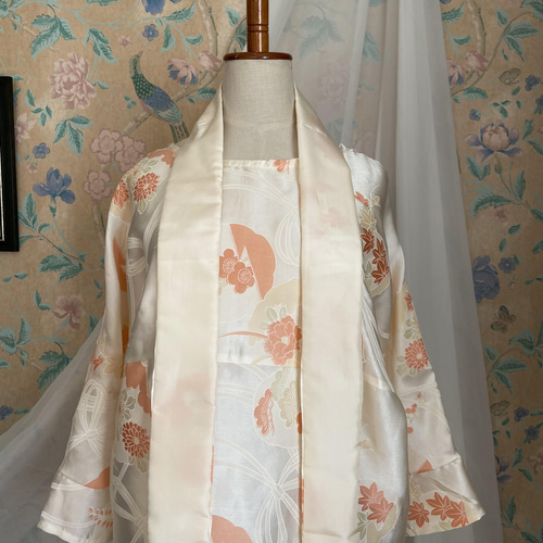 着物リメイク　71番　ふりふりフリルトップス フリルトップス レディース トップス 半袖 リメイク服 送料無料