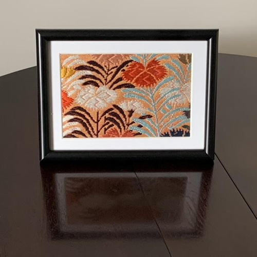 正絹西陣織壁掛け 正絹西陣織壁掛け