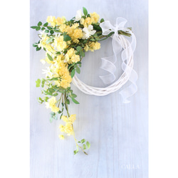 Banksia Rose Wreath〜Lsize〜 1枚目の画像