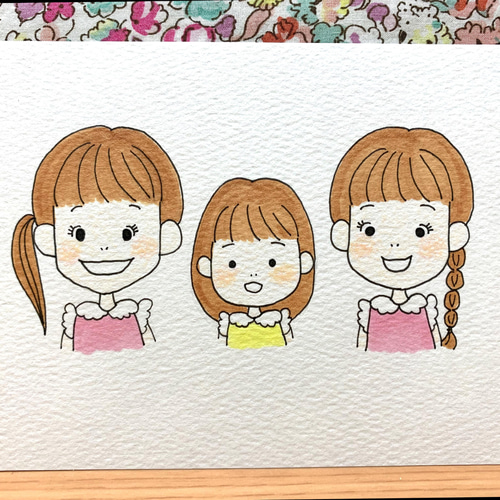 似顔絵オーダー
