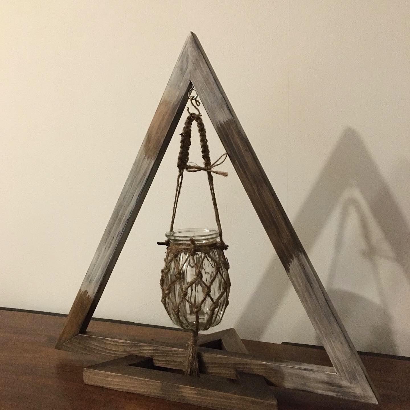 Triangleフラワースタンド（吊り下げ）