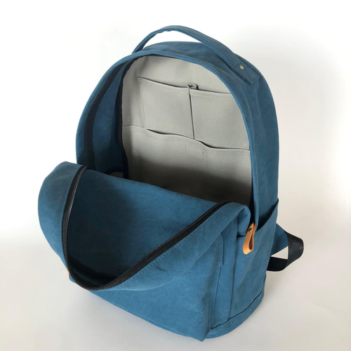 リュック【Mサイズ】ブルー リュック・バックパック honey 通販