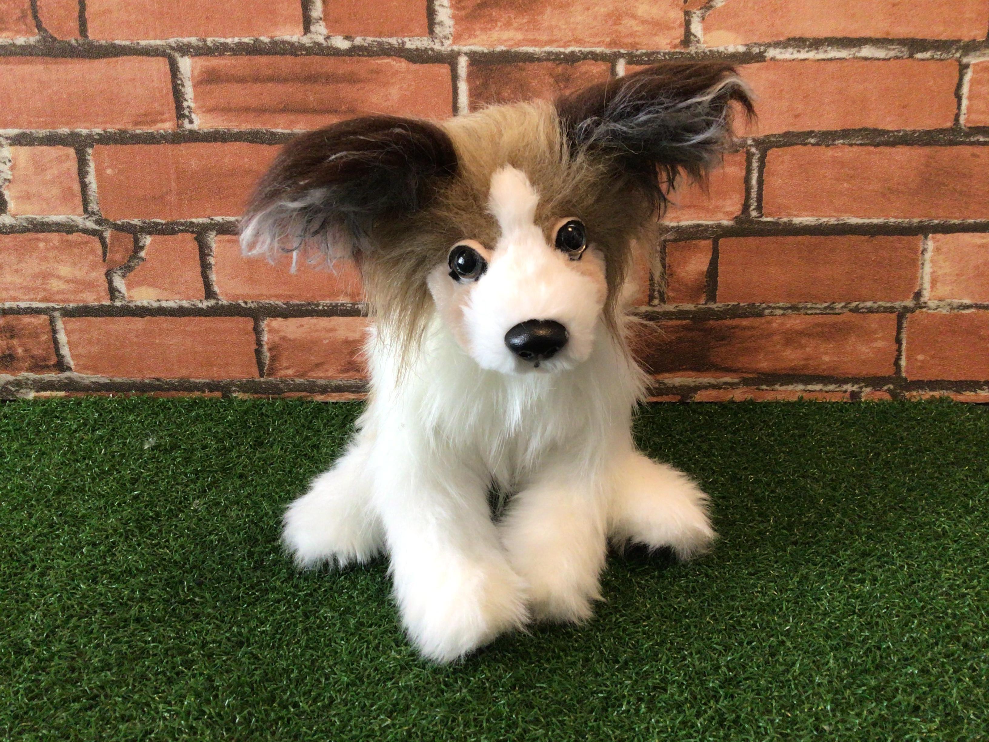 受注製作〉愛犬ちゃんオーダーメイド(例パピヨン)ふわふわ 縫いぐるみ