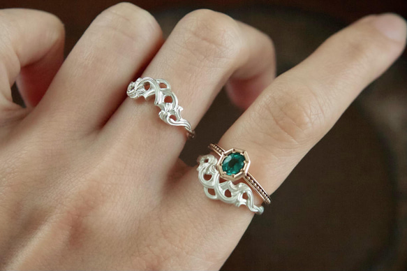 arabesque tiara ring 8枚目の画像