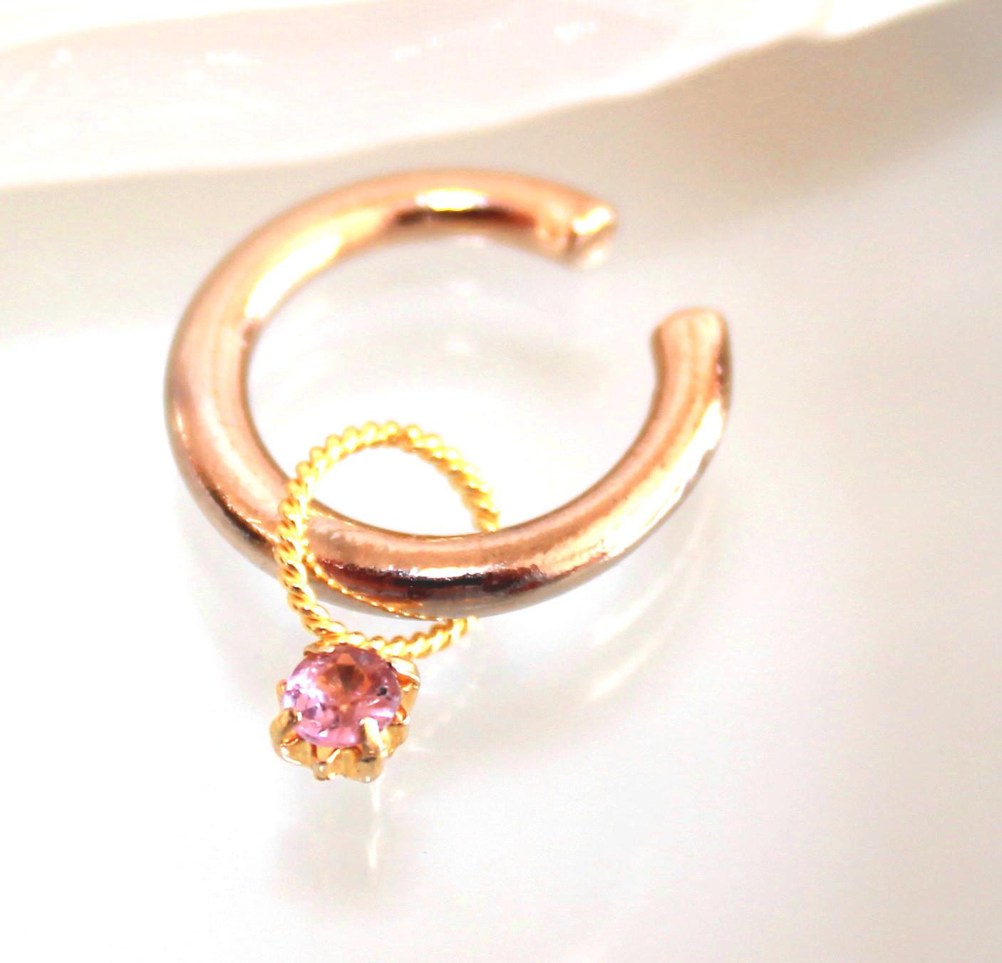 スピネルイヤーカフ×２　3way Big Ear-cuff