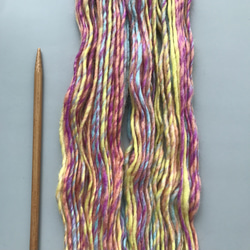 手紡ぎ毛糸：YN-202 2枚目の画像