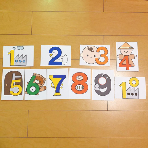 新入荷 ペープサート 誕生 歌唱指導 すうじのうた 数字の歌 数字のうた 木製ラック・ウッドラック