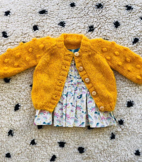 編み図(英語)　#107　Polly Cardigan Mini　（送料込） 2枚目の画像