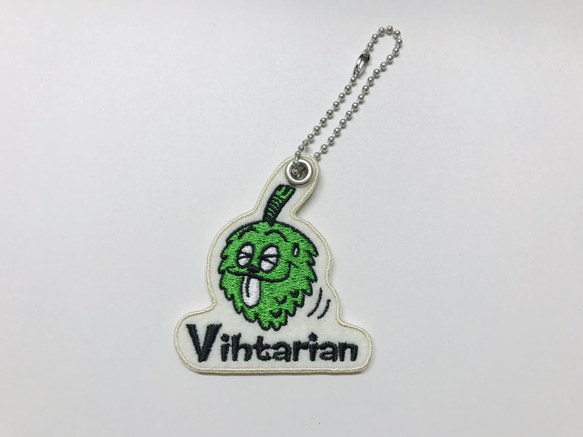 刺繍キーホルダー／Vihtarian 1枚目の画像