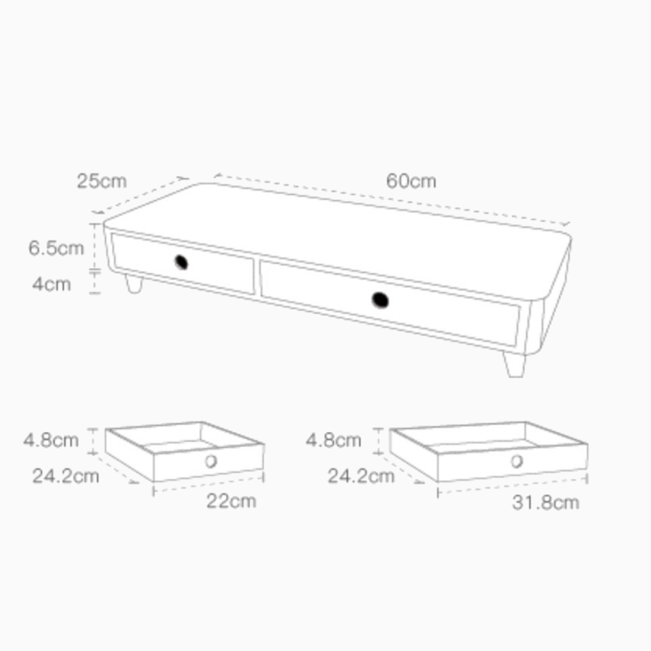 受注生産 職人手作り パソコンラック 卓上収納 小引き出し 収納 ギフト テレワーク 無垢材 木製 家具 LR2018