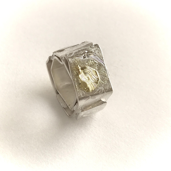 18K silver925 フリーサイズ #12〜20 クロップ リング 2 3枚目の画像