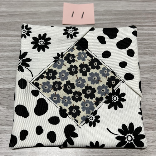 ハンドメイド【793】リバーシブル布コースター50枚セット ハンドメイド【793】リバーシブル布コースター50枚セット