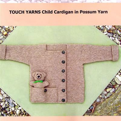 編み図(英語)　#018 Child's Cardigan in Possum Yarn　（送料込） 2枚目の画像