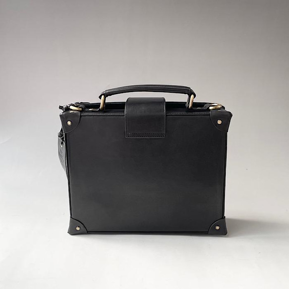 【數量有限】2way Valise 小公事包 Eaton 黑色 第5張的照片