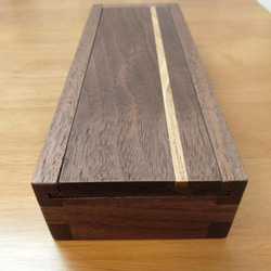 木製 ペンケース(筆箱) ｜ ウォールナット （贈り物、プレゼントにも） 3枚目の画像