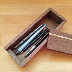 木製 ペンケース(筆箱) ｜ ウォールナット （贈り物、プレゼントにも） 6枚目の画像