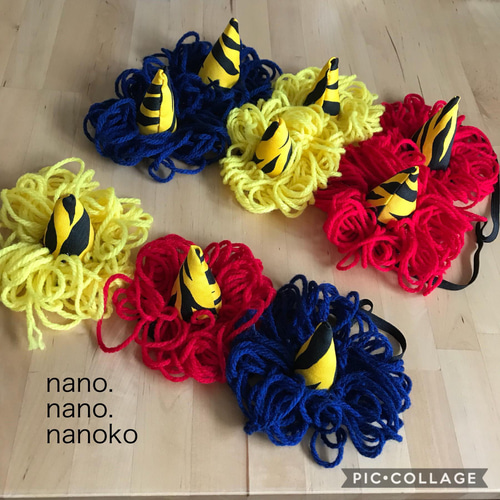 人形にも節分を♡人形用鬼コスチューム おもちゃ・人形 nano.nano