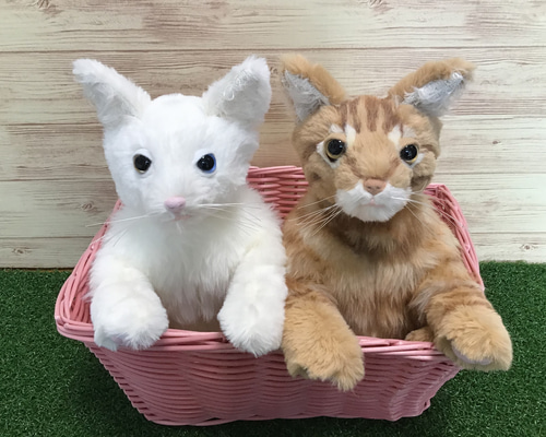 受注製作〉愛猫ちゃんオーダーメイドふわふわ 縫いぐるみ