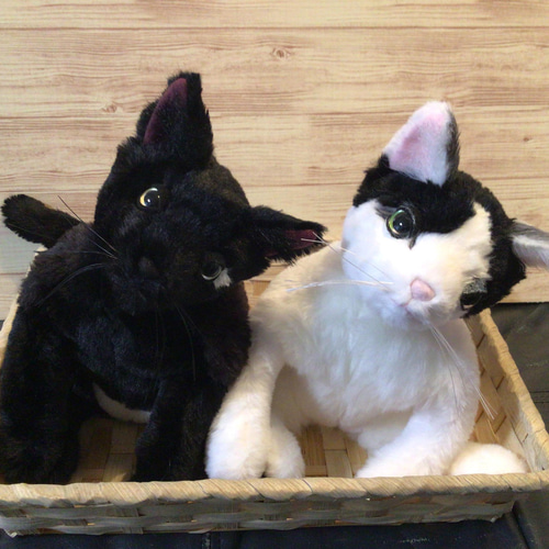 受注製作〉愛猫ちゃんオーダーメイドふわふわ 縫いぐるみ