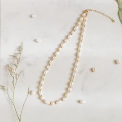 ニッチな淡水パールネックレス ネックレス・ペンダント Gardenia 通販