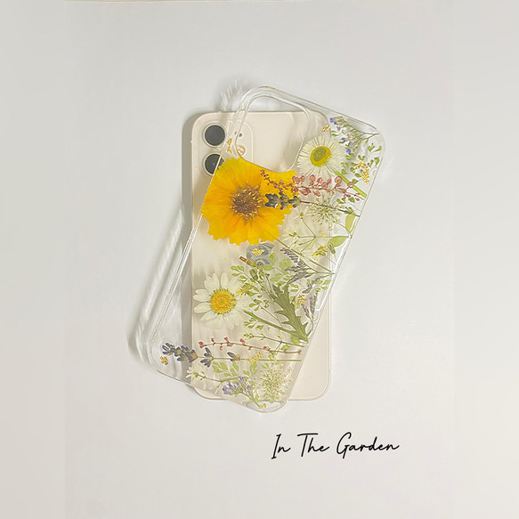 Botanical押し花スマホケース 全機種対応 スマホケース・カバー