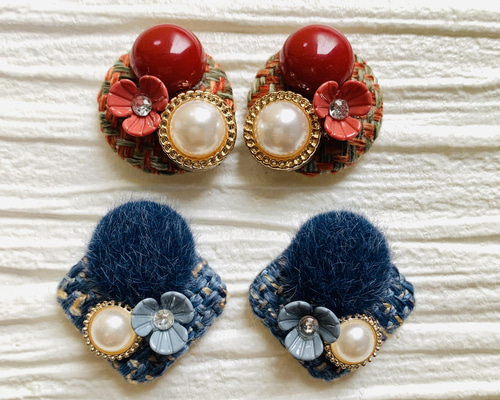 ハンドメイドピアス/イヤリングNo.1175