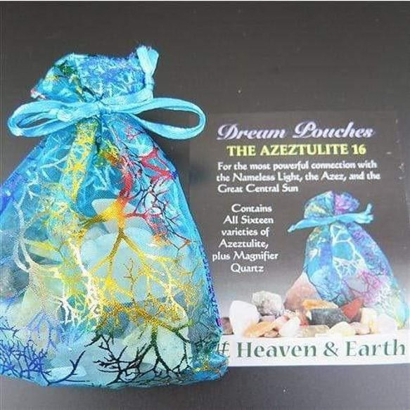 H&E社　ドリームポーチ　【アゼツライト１６】　(ID:kep030) ハンドメイド素材 天然石 QGW1245114366(9620円)