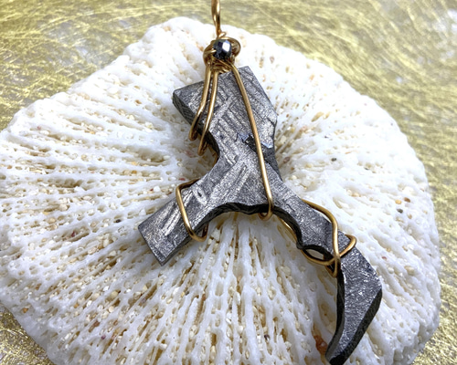 専用出品！ギベオン隕石チャーム アクセサリー