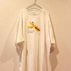 【大人】6歳昆虫キッズ デザインTシャツ｜クワガタイラスト｜半袖｜親子コーデ 3枚目の画像
