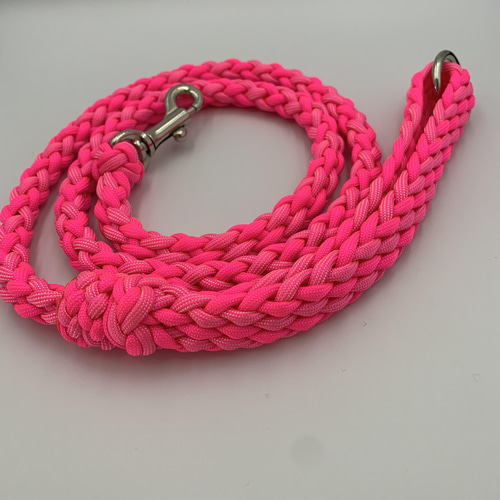 パラコード8つ編みリード 中型犬・大型犬 パラコードリード パラコード
