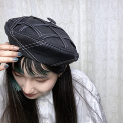 original knitting beret 2 6枚目の画像