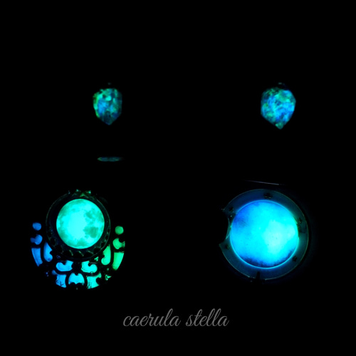 暗闇で光る【 天空 の 紋章 ポニーフック 】 レジン