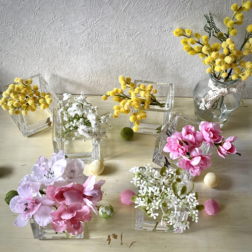 ラッピング無料！桃の花S マジカルウォーター フラワー