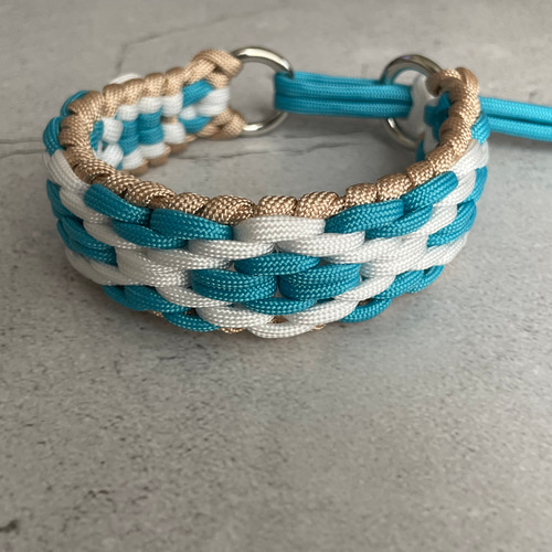 パラコード首輪 no.9 パラコード首輪 デザインNo.9 小型犬・中型犬 リード・首輪