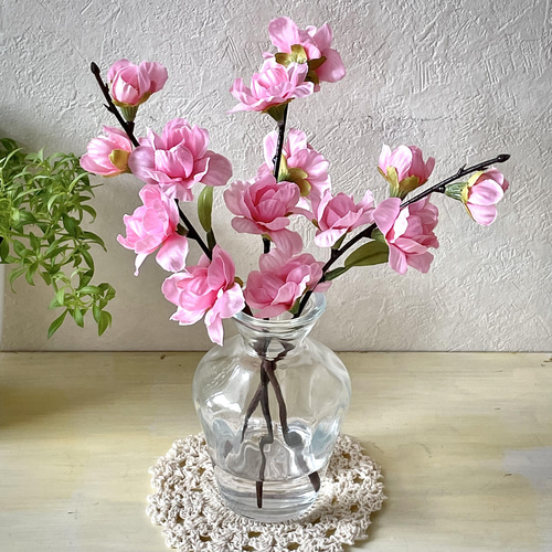 Creema限定 ラッピング無料！桃の花L ひなまつりカラー ギフト