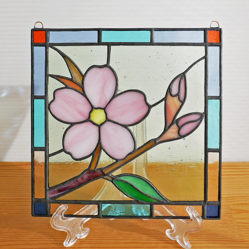 ステンドグラスパネル・ フルーツ&ベジタブル２枚 ステンドグラスパネル・ フルーツ&ベジタブル2枚 ステンド