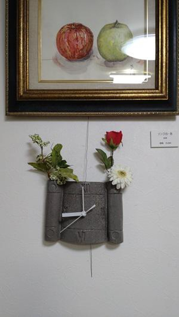 Wallシリーズ　時計・花器スタンドタイプ＆壁掛け 9枚目の画像