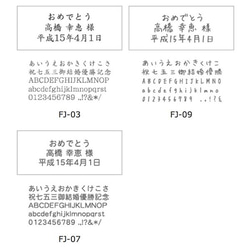 【名入れオプション】メッセージカード 飛行機雲 6枚目の画像