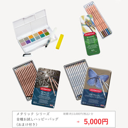 57％お得】ダーウェント 色鉛筆 全シリーズお試しセット 【Derwent