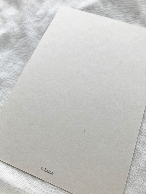 ポストカード ◇ メッセージカード　デザイン〚A〛 9枚目の画像