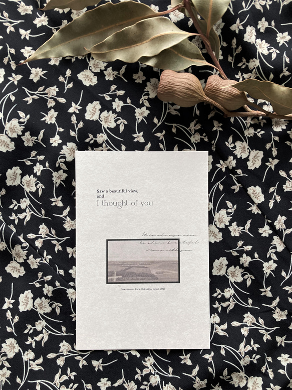 ポストカード ◇ メッセージカード　デザイン〚A〛 5枚目の画像