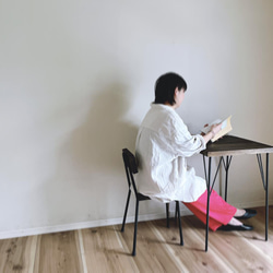 square table 55×58 / テーブル / 現品のみ/ SALE 5枚目の画像