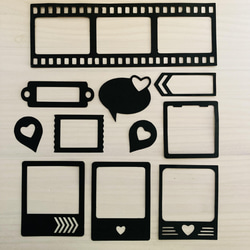 スクラップブッキング 写真 フレーム シンプル ハンドメイド アルバム