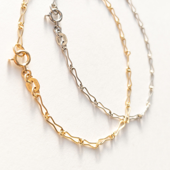 K18YG チェーンネックレス #02 <Necklace_K18(750) YellowGold Chain#02> 8枚目の画像