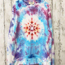 タイダイ染め スウェット トレーナー Lサイズ HIPPIES DYE新作